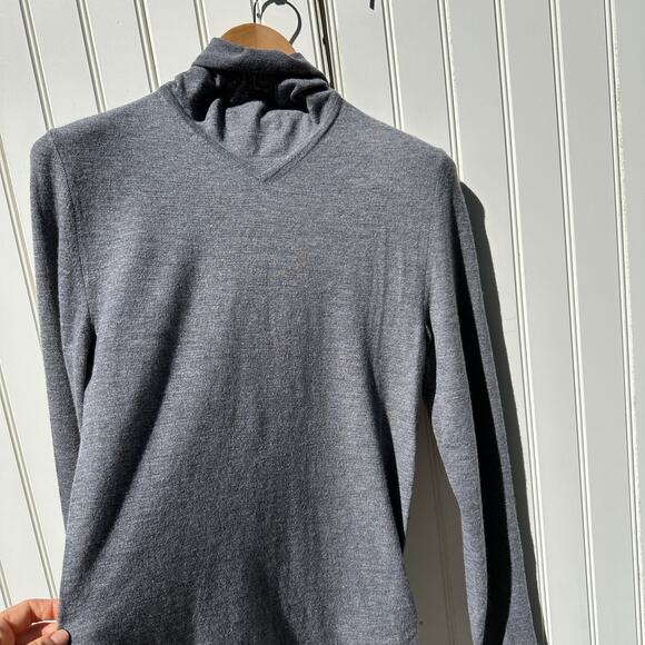 Bottega Veneta Cashmere Blend Balaclava Hoodie Sweater Jumper Wool Grey Sz Small - Picture 7 of 16